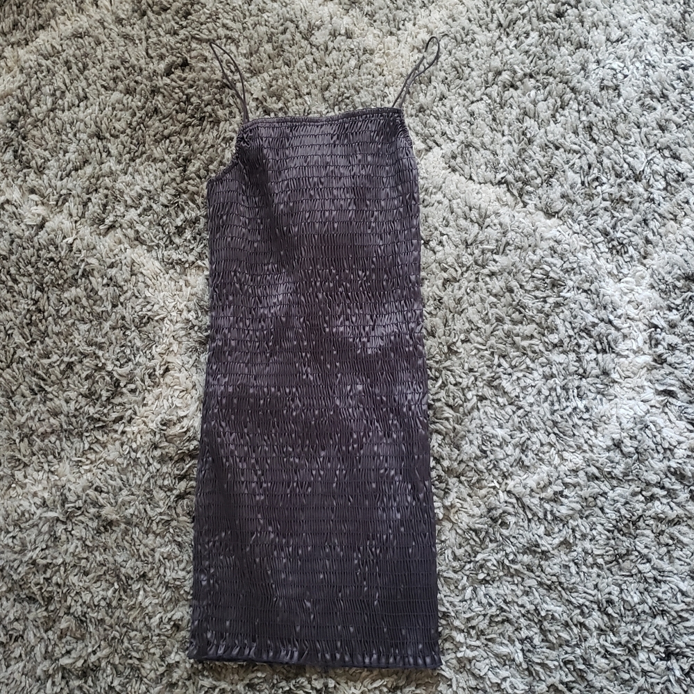 Urban Renewal Smocked Square Neck Spaghetti Strap Mini Dress size small
